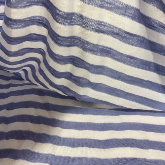 Splendid Blue and White Striped Tank Top Camisole Made in USA Size Medium - Picture 7 of 8